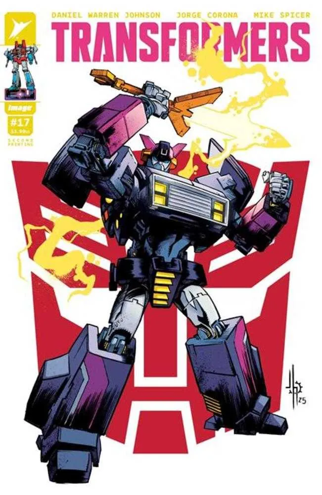 Transformers #17 2e impression iMAGE B Jason Howard Autobot 04/09/2025