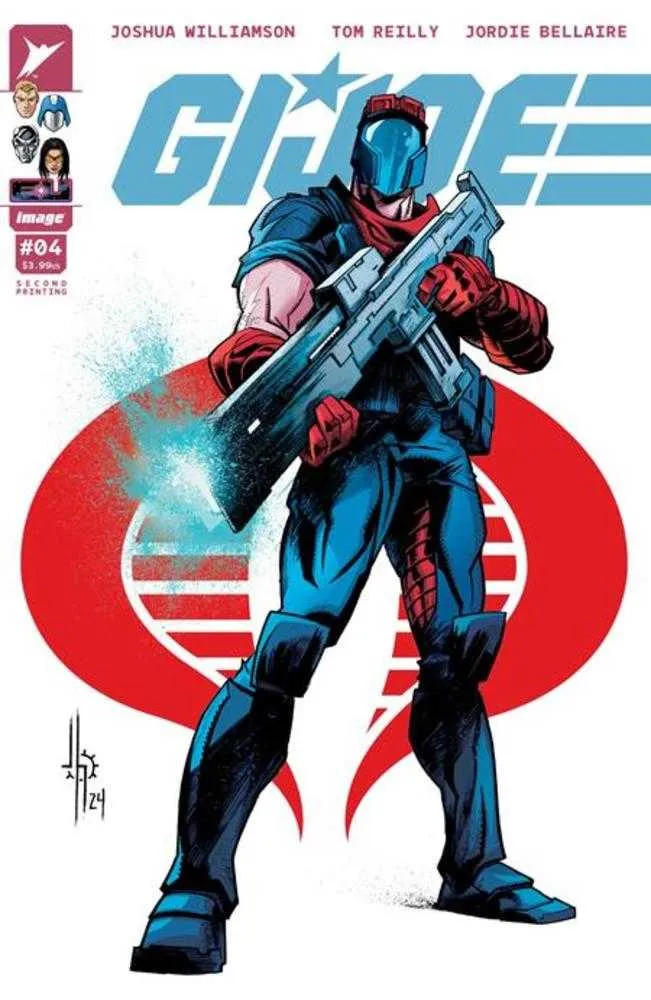 GI Joe #4 2e impression Image B Jason Howard Cobra 04/09/2025