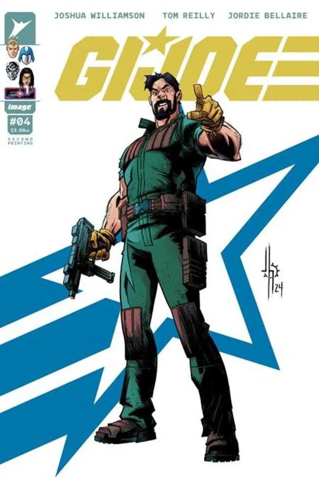 GI Joe #4 2e image imprimée A Jason Howard GI Joe 04/09/2025