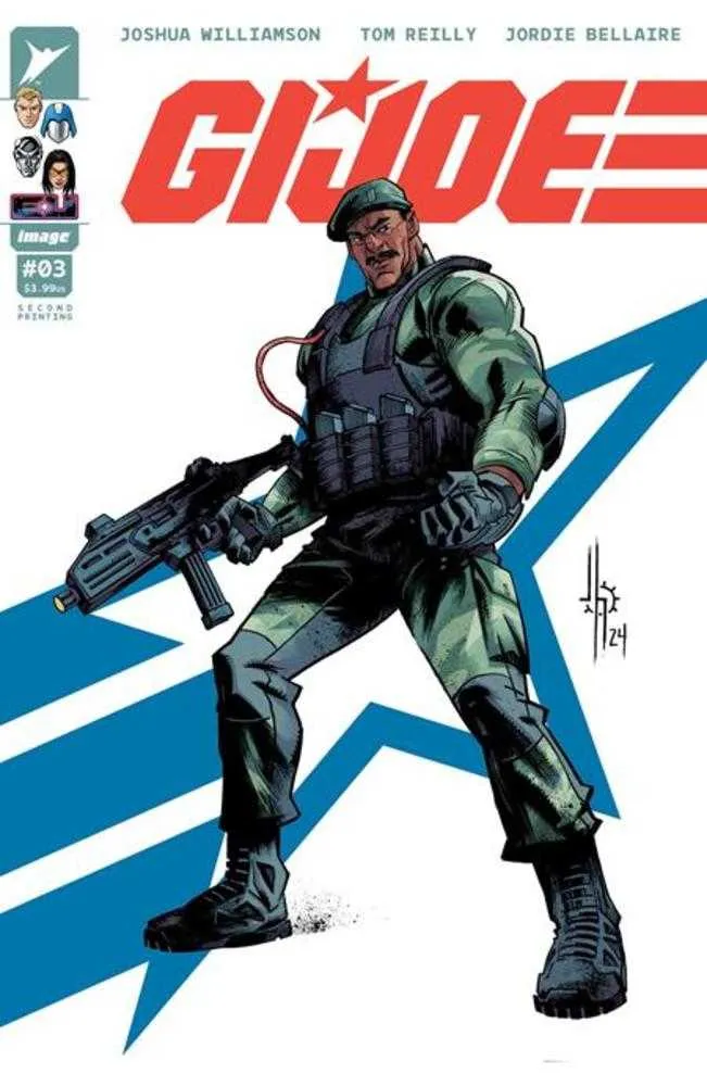 GI Joe #3 2e image imprimée A Jason Howard GI Joe 04/09/2025