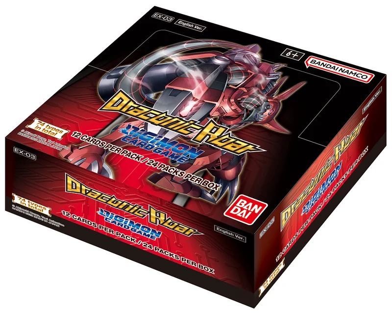 BOÎTE DE RÉPÉTITION DIGIMON : DRACONIC ROAR EX03