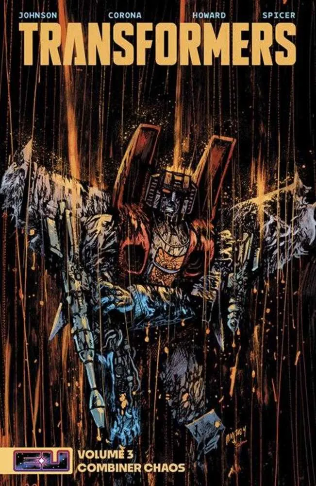 Transformers TPB Volume 03 Combiner Chaos Daniel Warren Johnson & Mike Spicer Couverture