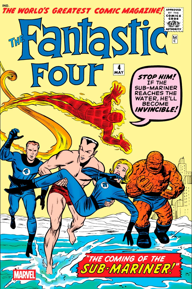 Les Quatre Fantastiques #4 MARVEL Édition Fac-similé 04/16/2025