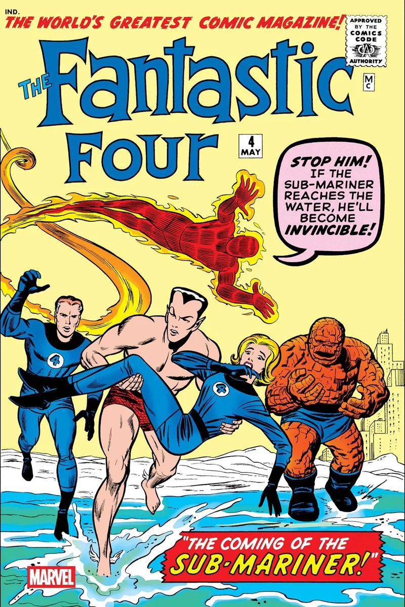 Les Quatre Fantastiques #4 MARVEL Édition Fac-similé Foil 04/16/2025