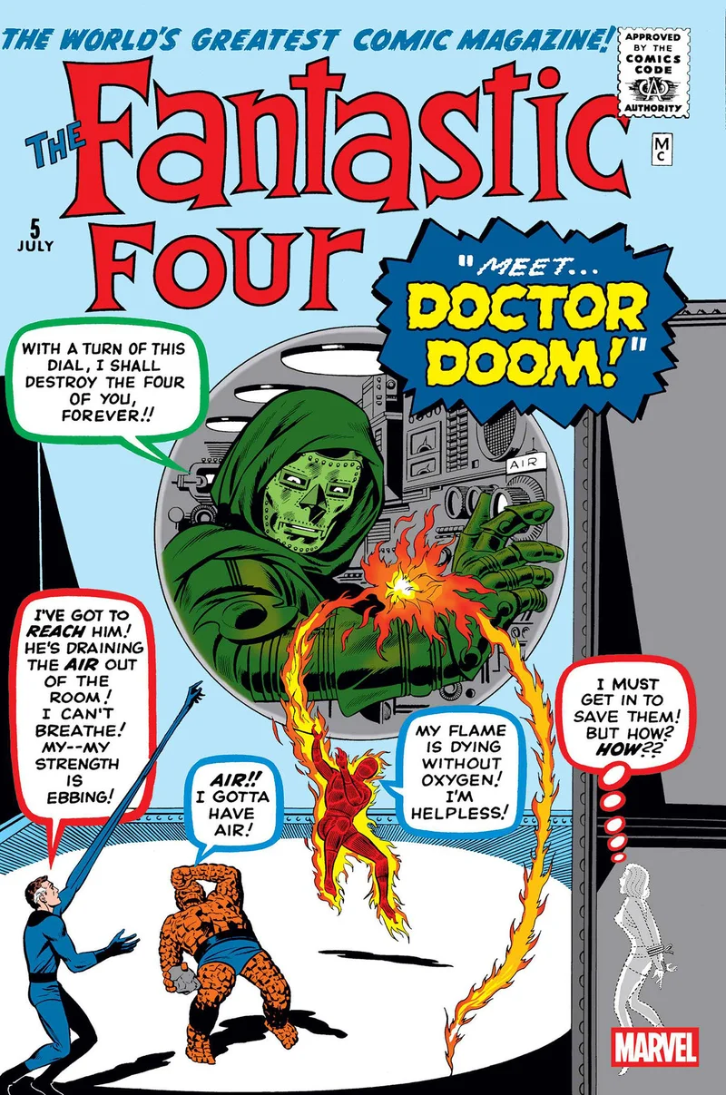 Édition fac-similé de Fantastic Four #5 de MARVEL, sortie le 05/14/2025