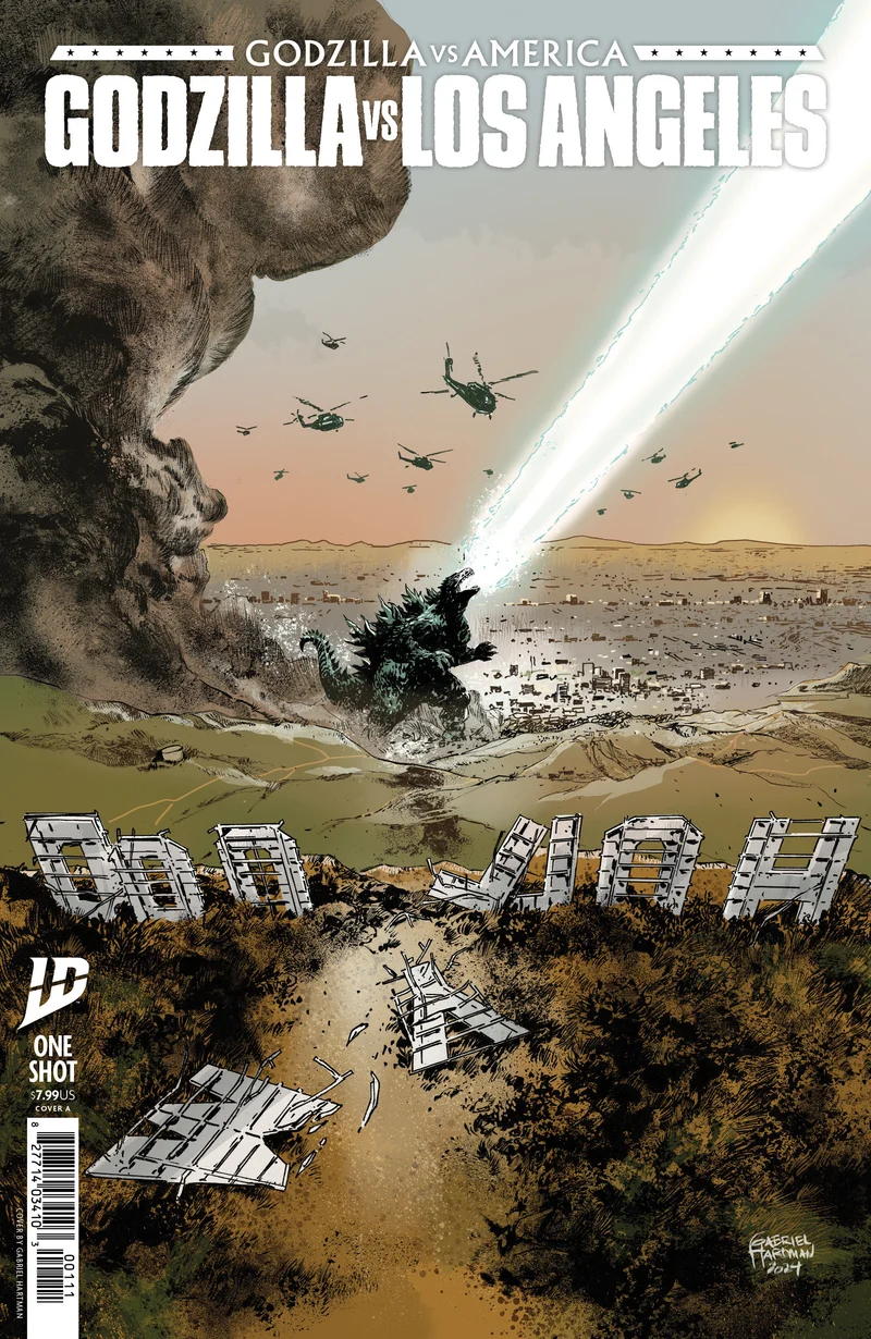 Godzilla contre l'Amérique Los Angeles IDW A Hardman 04/30/2025