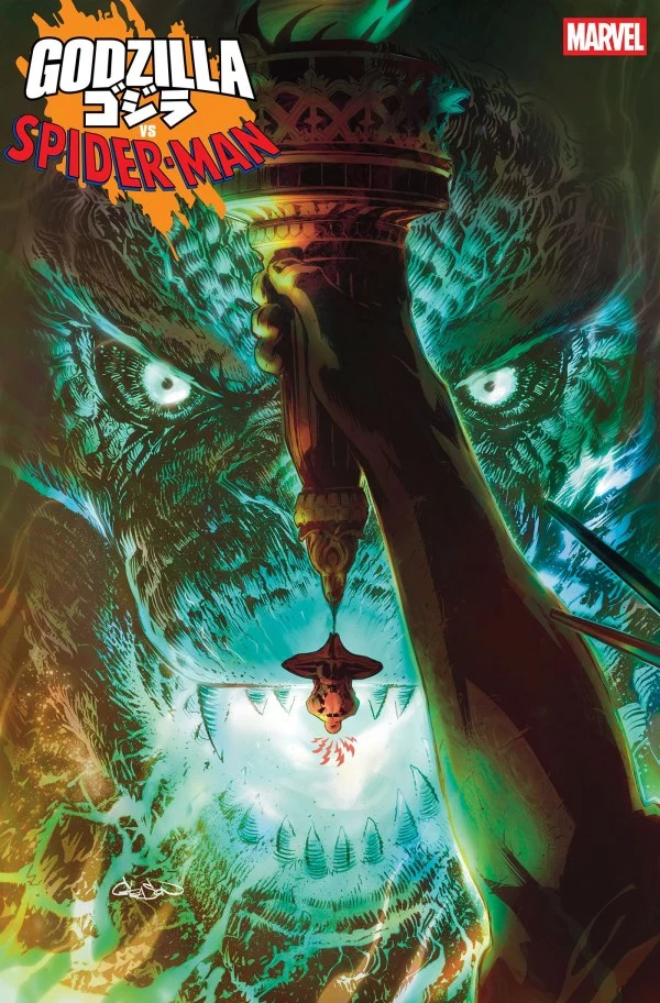 Godzilla vs. Spider-Man #1 MARVEL Patrick Gleason Foil 04/30/2025