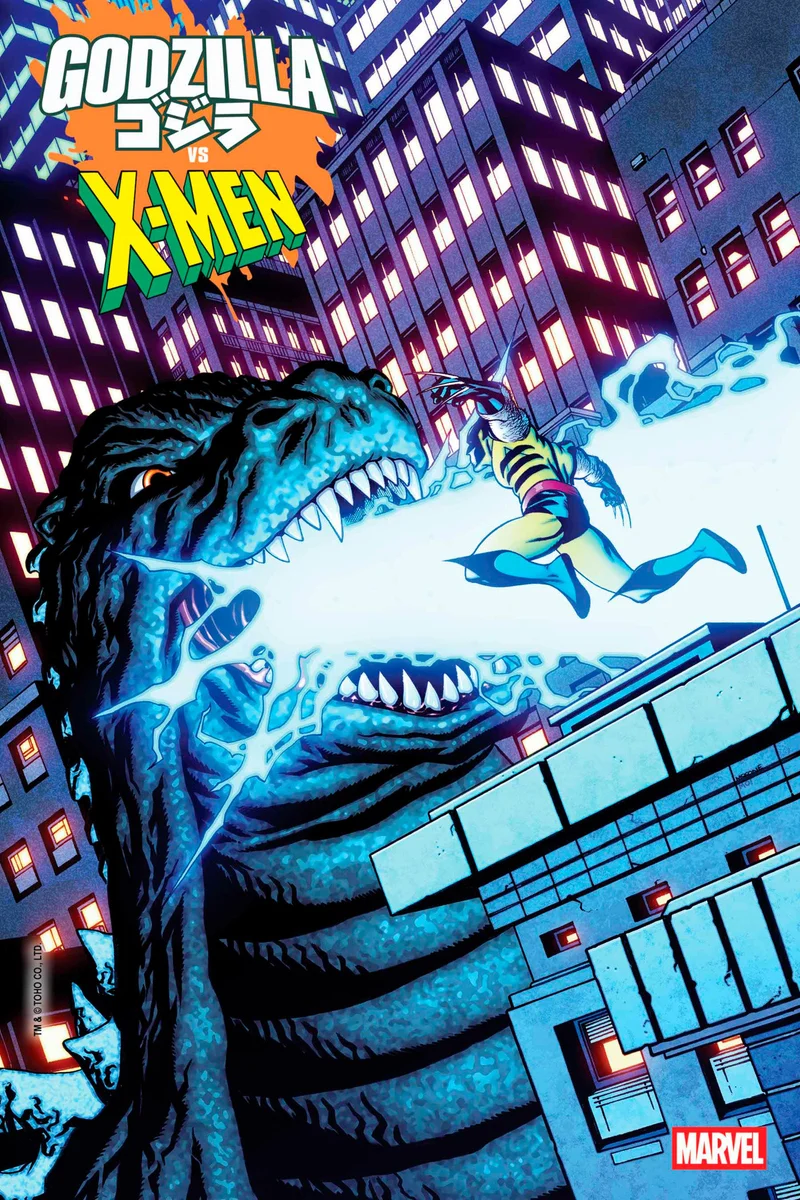 Godzilla vs. X-Men #1 MARVEL Mike McKone Foil Sortie le 05/14/2025