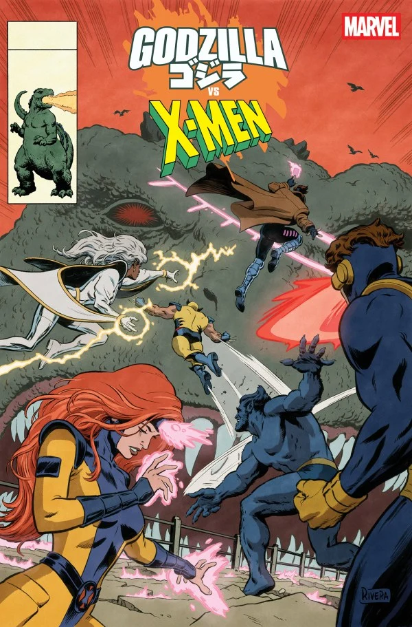 Godzilla vs. X-Men #1 MARVEL Hommage à Paolo Rivera 05/14/2025