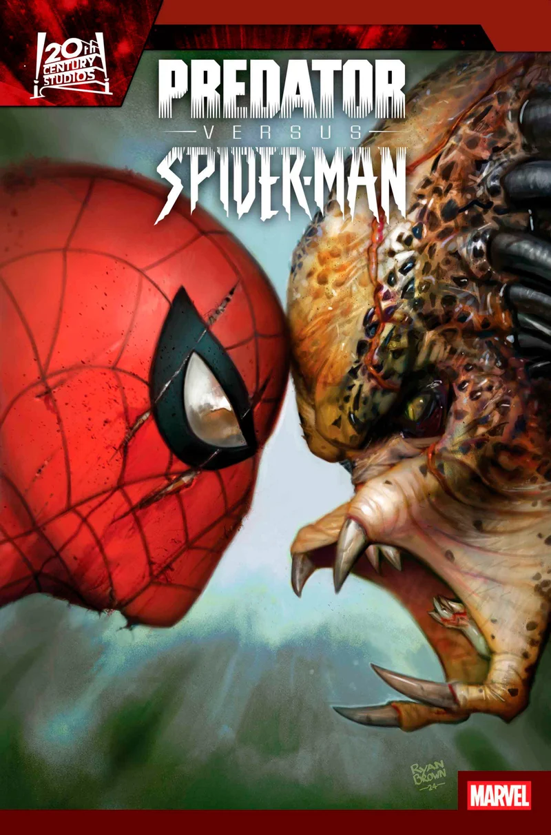 Predator contre Spider-Man #1 MARVEL Ryan Brown 04/23/2025