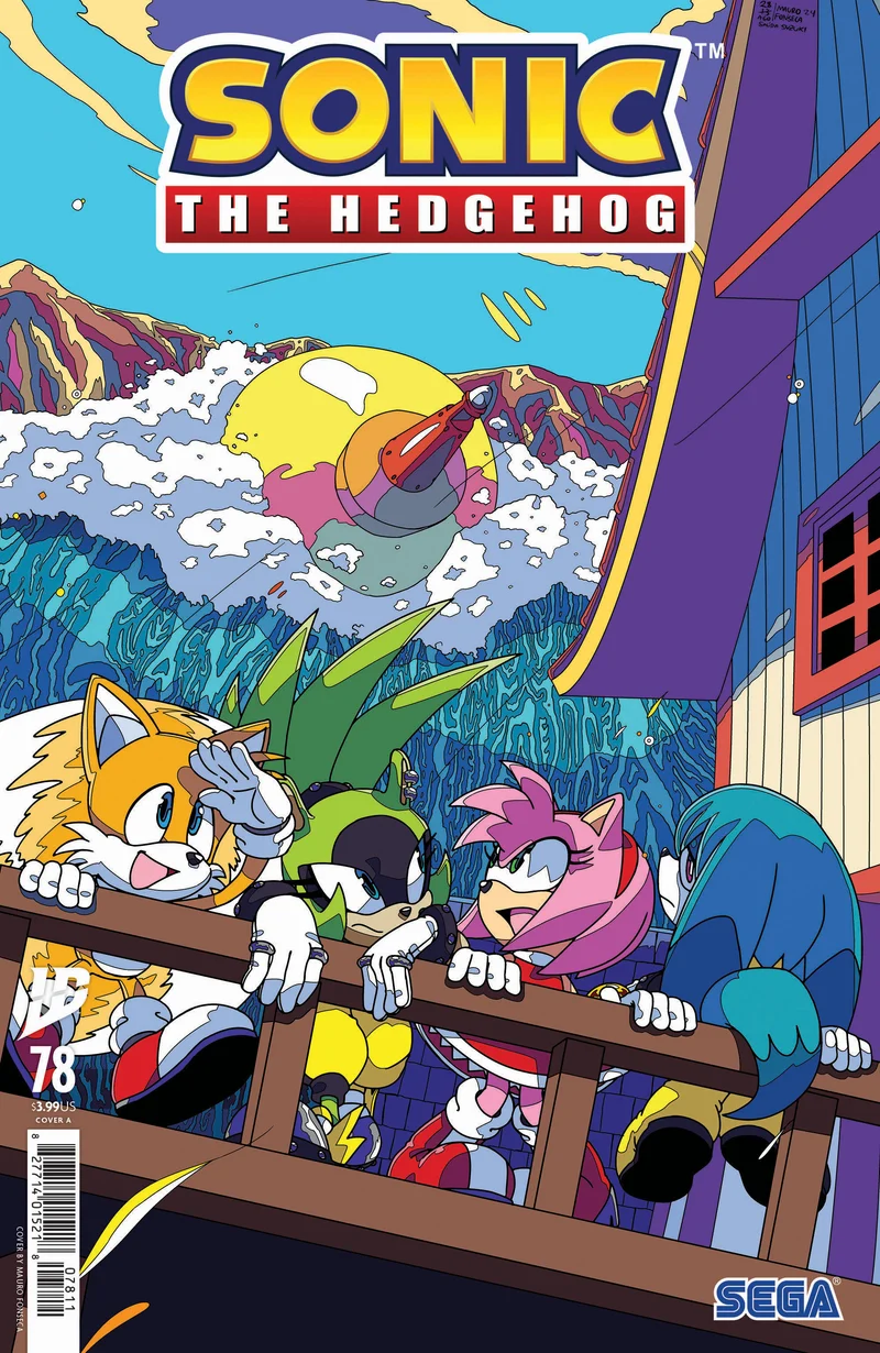 Sonic The Hedgehog #78 IDW A Fonseca 05/07/2025