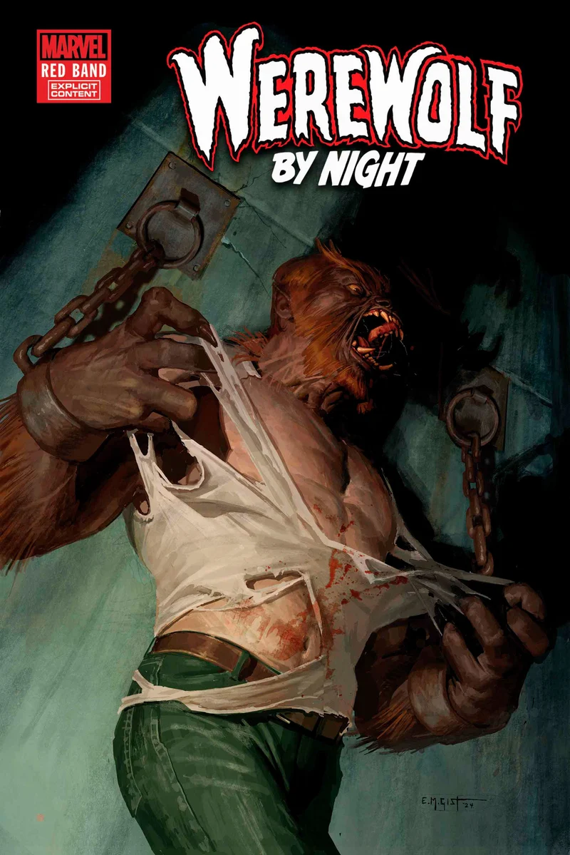 Loup-garou de nuit, bande rouge n° 9 MARVEL [Polybagged] 04/23/2025