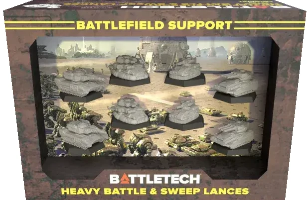 BATTLETECH : LANCES DE COMBAT LOURDES ET DE BALAYAGE