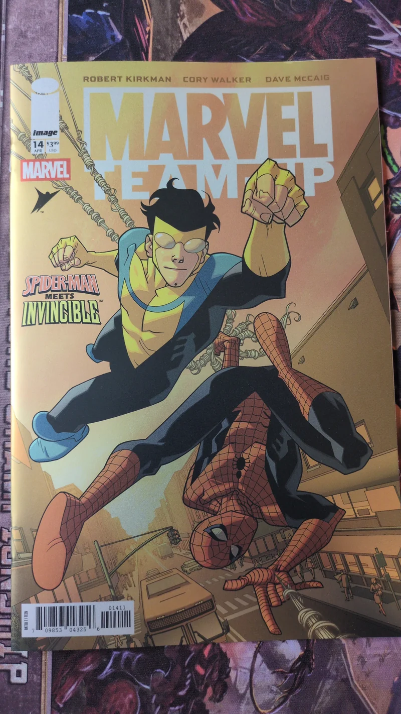 Marvel Team-Up #14 Fac-similé d'image en aluminium Walker 05/14/2025