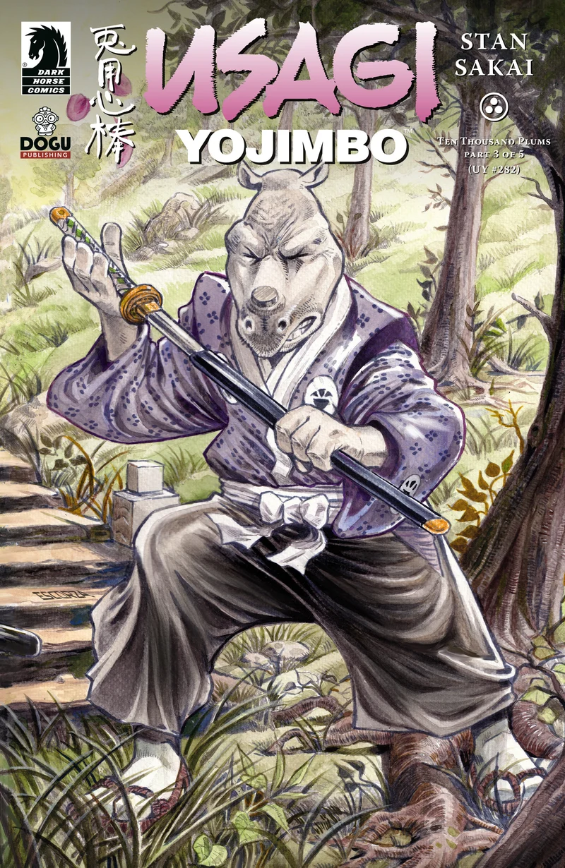 Usagi Yojimbo : Dix mille prunes #3 (Couverture B) (Frères Escorza)