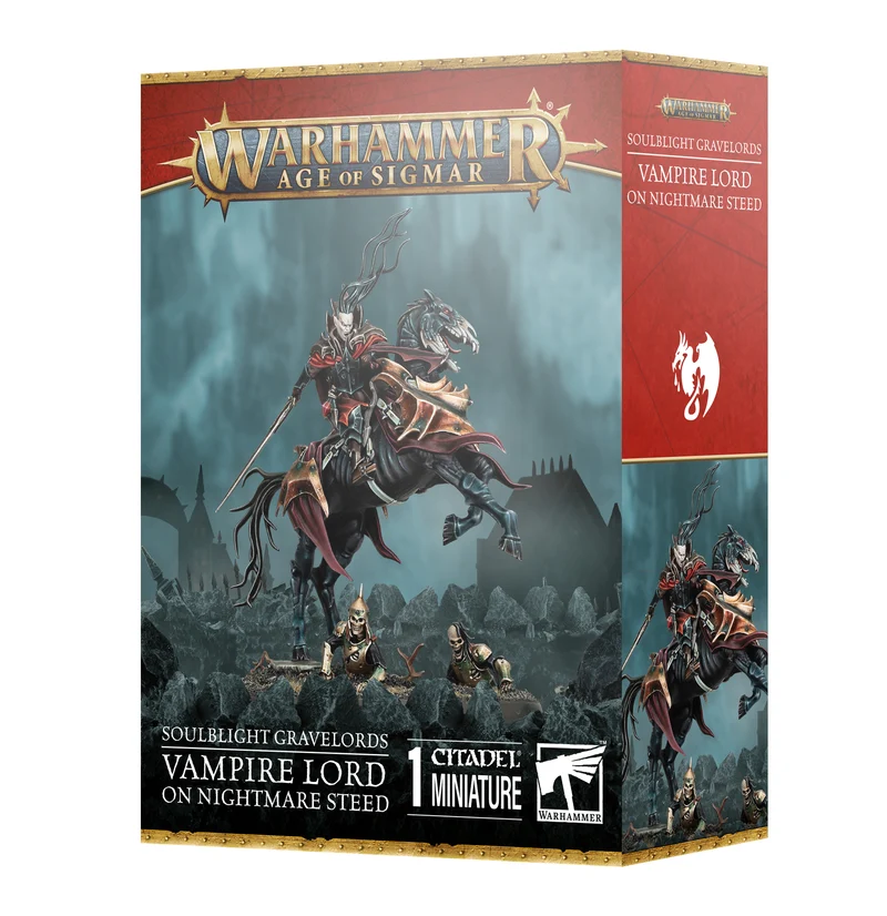 AOS SOULBLIGHT GRAVELORDS : SEIGNEUR VAMPIRE SUR DESSERTE DE CAUCHEMAR
