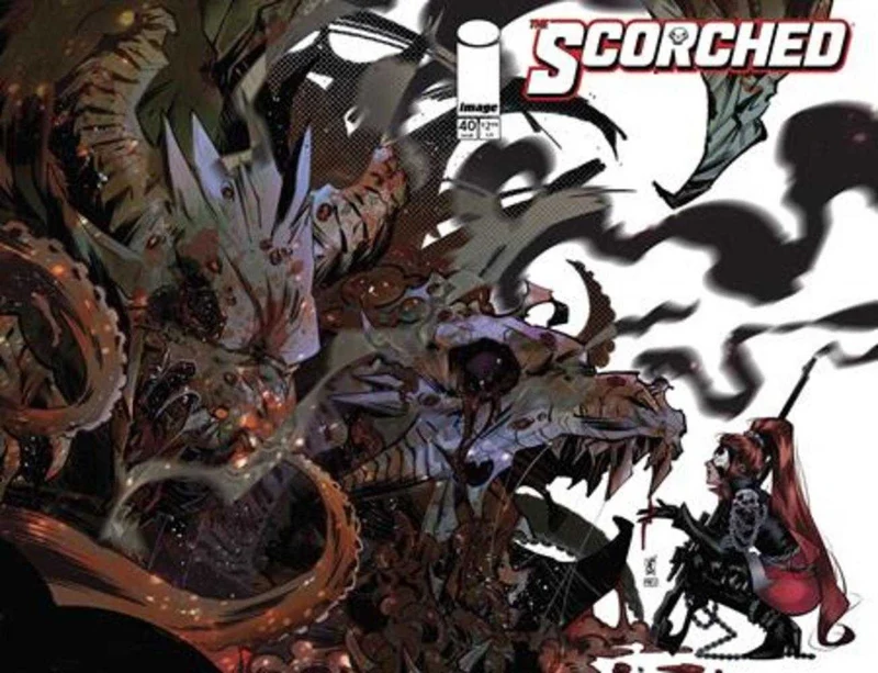 Spawn Scorched #40 Couverture Un Wraparound de Federico Sabbatini