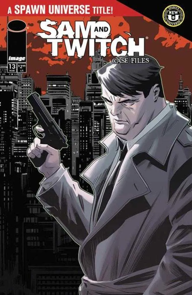 Spawn Sam et Twitch Case Files #13 Couverture A Marco Failla Connecting Sam Couverture