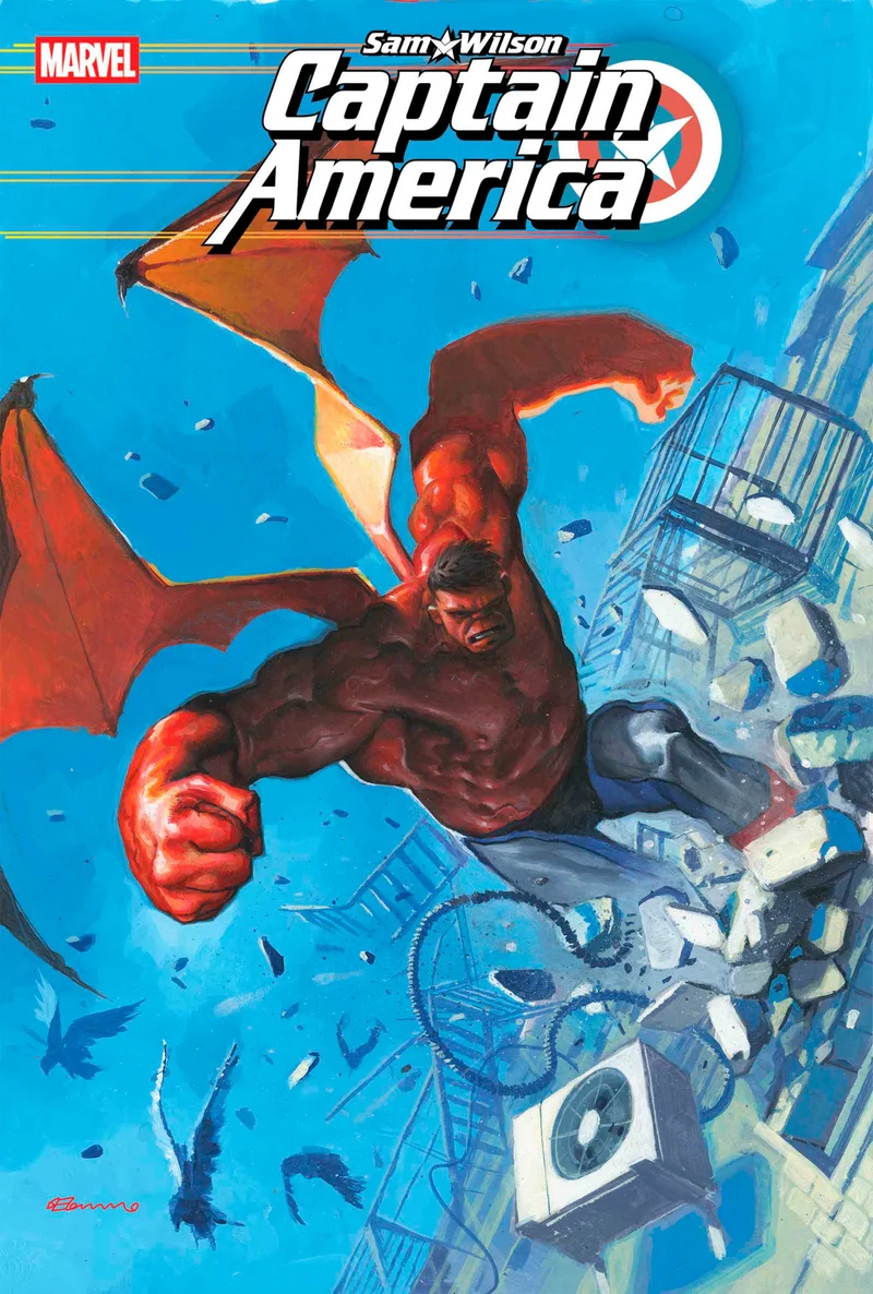 Sam Wilson, variante Captain America #5 Fabrizio De Tommaso