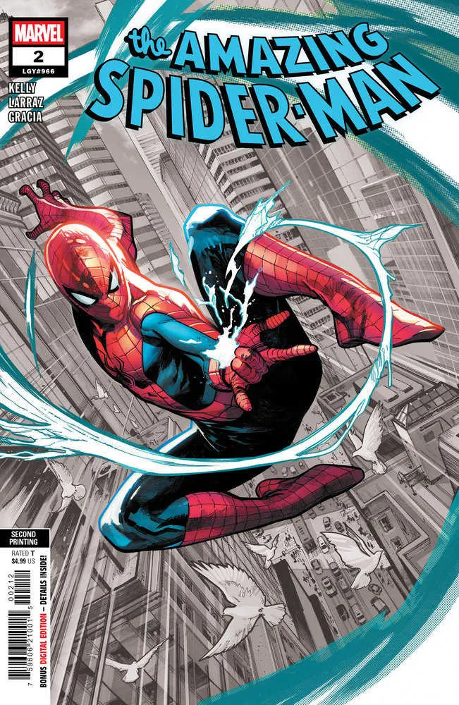 Amazing Spider-Man #2 2e tirage Marvel Pepe Larraz 06/11/2025