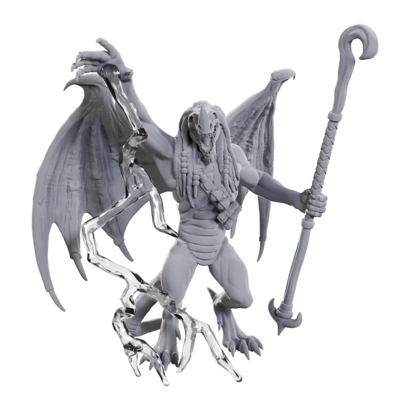 D&D MINIS WV24 : ABISHAI BLEU