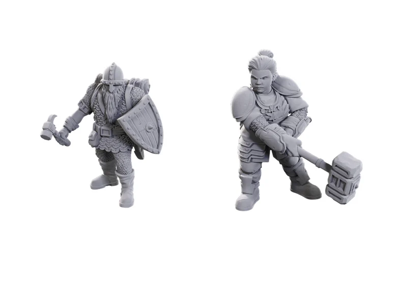 D&D MINIS ÉDITION LIMITÉE DE NOLZUR : NAINS