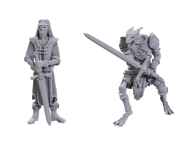ÉDITION LIMITÉE D&D MINIS NOLZUR : CHEVALIERS SQUELETTIQUES