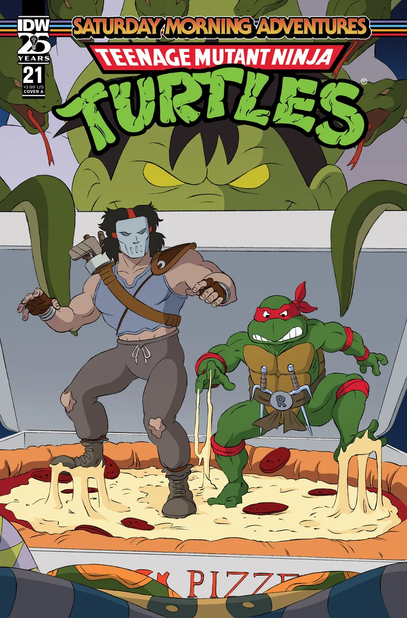 Les Tortues Ninja : Aventures du samedi matin #21 Couverture A (Schoening)