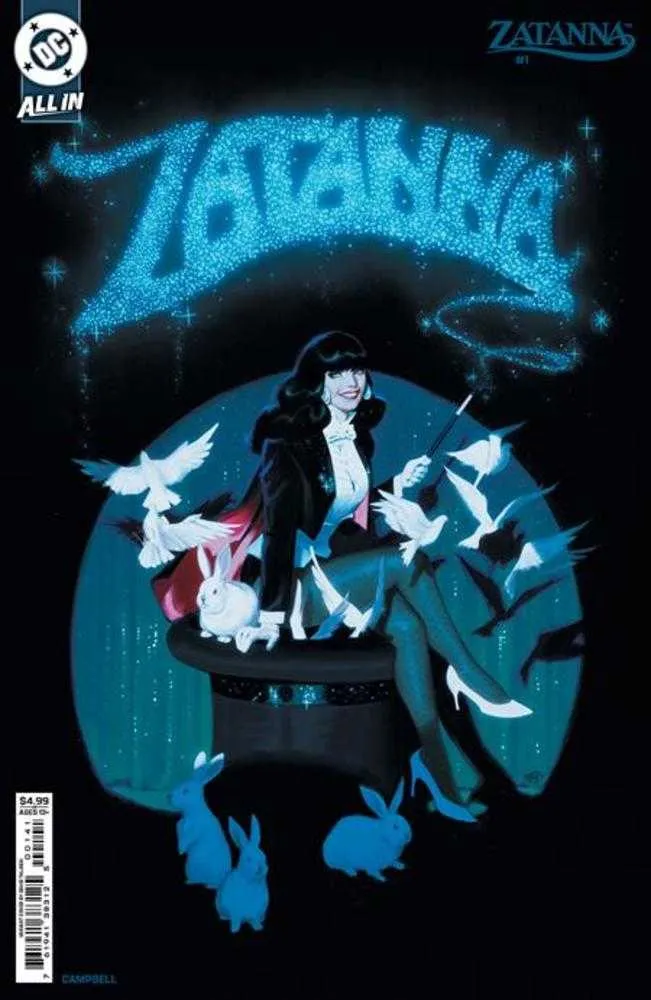 Zatanna #1 (sur 6) Couverture D David Talaski Variante en papier cartonné
