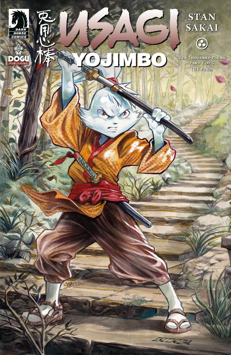 Usagi Yojimbo : Dix mille prunes #1 (Couverture B) (Les frères Escorza)