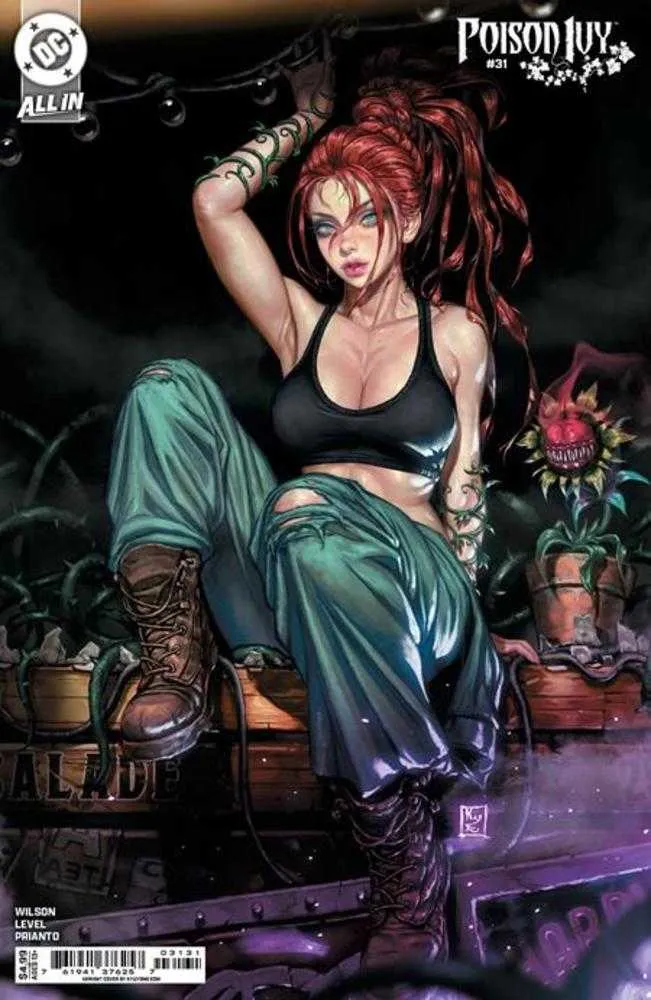 Poison Ivy #31 Couverture B Variante de stock de cartes Kyuyong Eom
