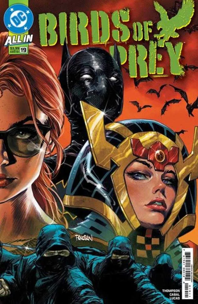 Birds Of Prey #19 Couverture Une connexion Dan Panosian