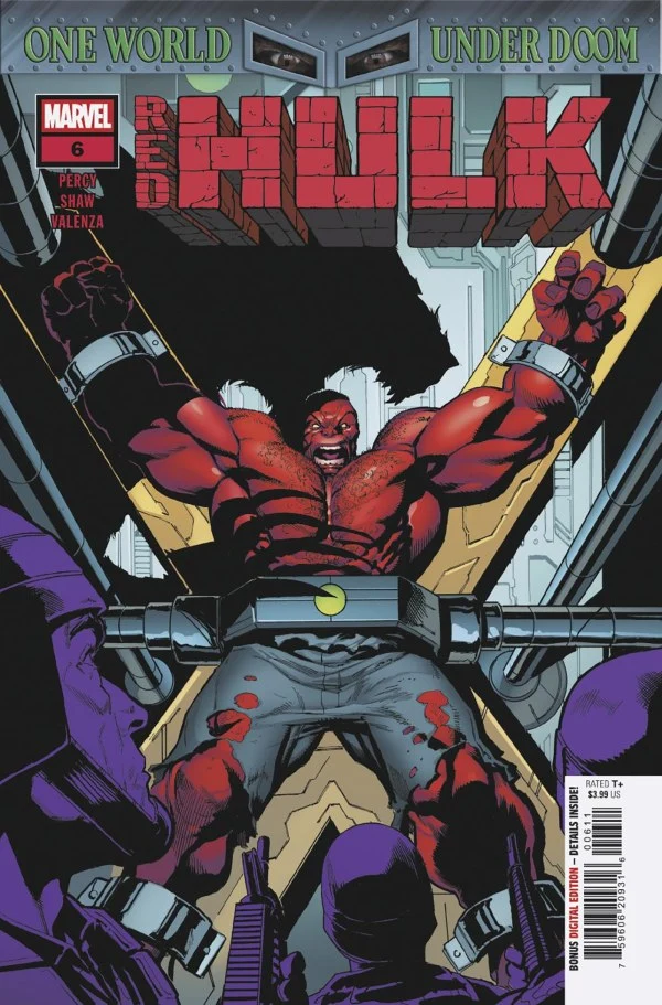 Red Hulk #6 MARVEL [Doom] 07/09/2025