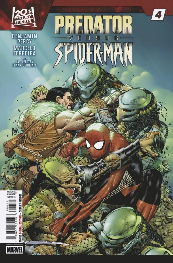 Predator vs. Spider-Man #4 MARVEL 07/16/2025