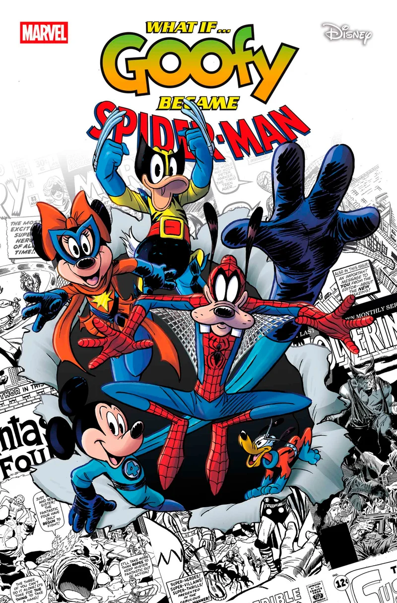 Disney Et si Dingo devenait Spider-Man #1 MARVEL Andrea Feccero 07/30/2025