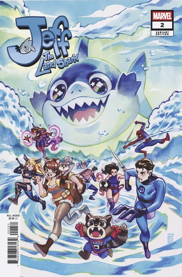 Jeff Land Shark #2 MARVEL Rian Gonzales 07/23/2025