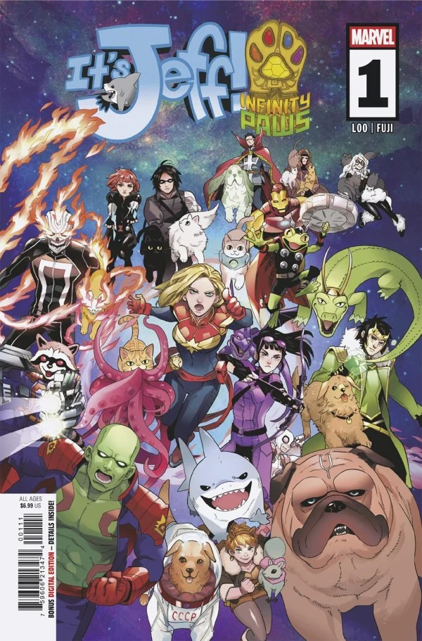 C'est Jeff Infinity Paws #1 MARVEL 07/09/2025