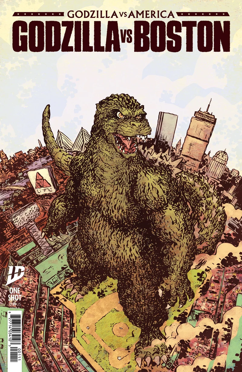 Godzilla contre America, Boston IDW B Lonergan, 07/30/2025