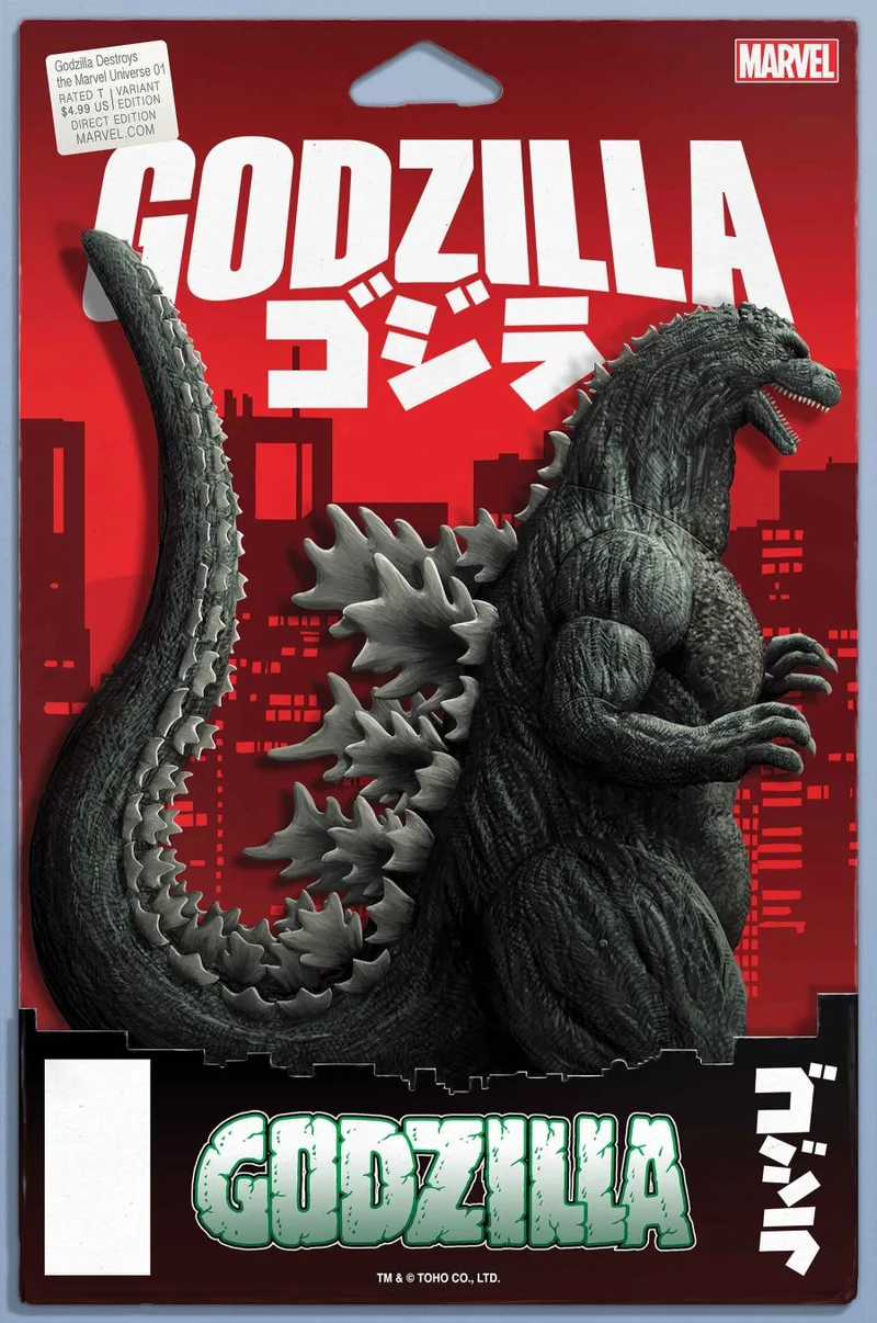 Godzilla détruit l'univers Marvel #1 MARVEL Jtc Neg Space 07/16/2025