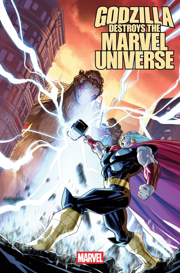 Godzilla détruit l'univers Marvel #1 MARVEL 1:25 Virgin 07/16/2025