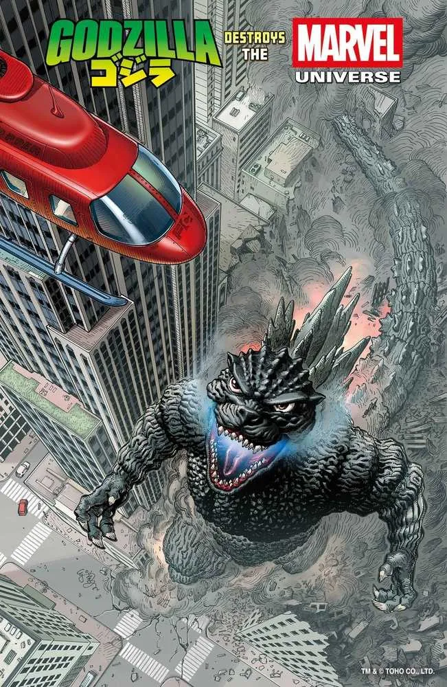 Godzilla détruit l'univers Marvel #1 MARVEL EJ Su Fan Fav 07/16/2025