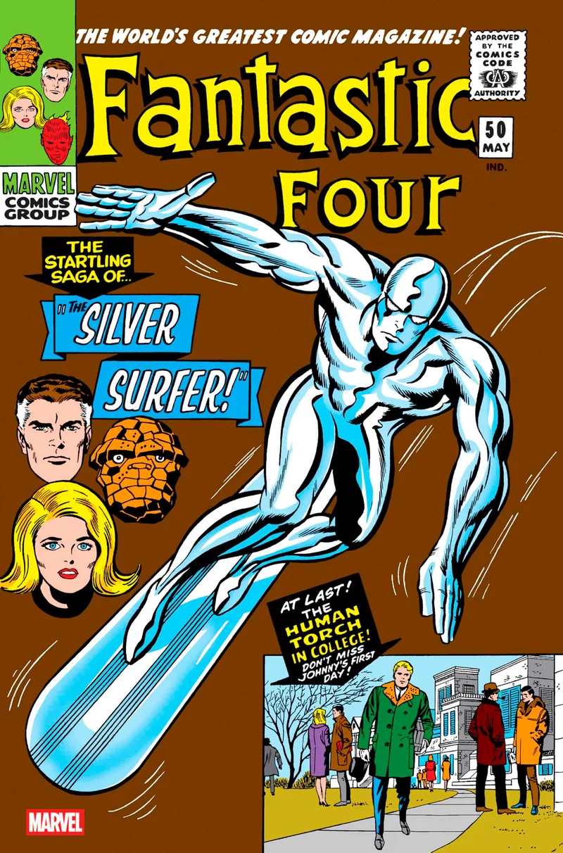 Les Quatre Fantastiques #50 MARVEL Fac-similé 07/02/2025
