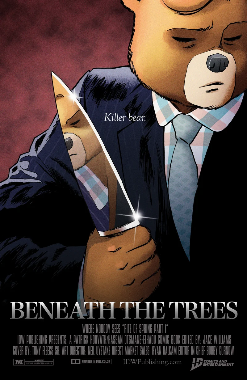 Sous les arbres, là où personne ne voit le Sacre du printemps #1 IDW B Fleecs 07/09/2025