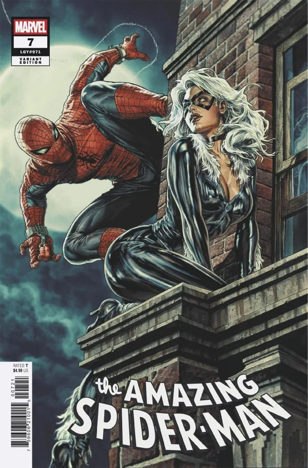 Amazing Spider-Man #7 MARVEL Lee Bermejo Chat Noir 07/02/2025