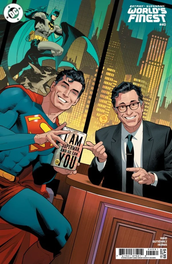 Batman Superman Worlds Finest #40 DC D Mora Colbert Cameo 06/18/2025