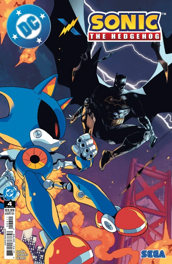 DC X Sonic Hedgehog #4 [sur 5] DC A Pablo M Collar 06/25/2025