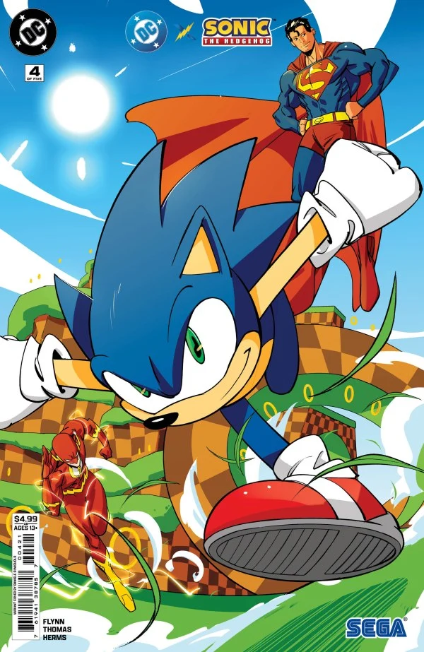 DC X Sonic Hedgehog #4 [Sur 5] DC B Daniele Di Nicuolo 06/25/2025