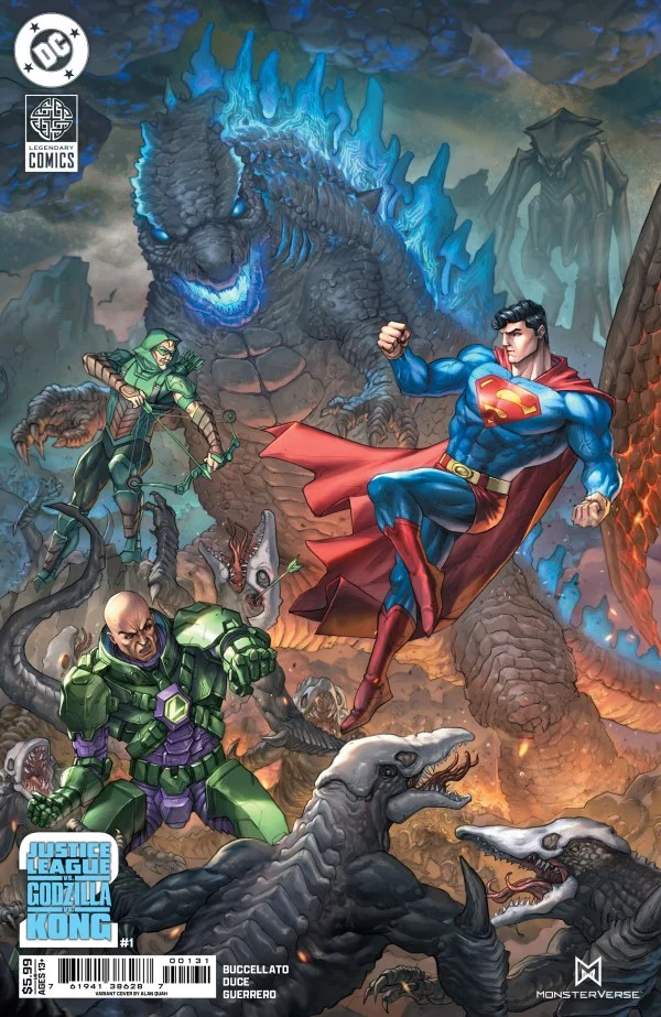 Justice League vs Godzilla vs Kong 2 #1 [Sur 7] DC C Alan Quah 06/04/2025