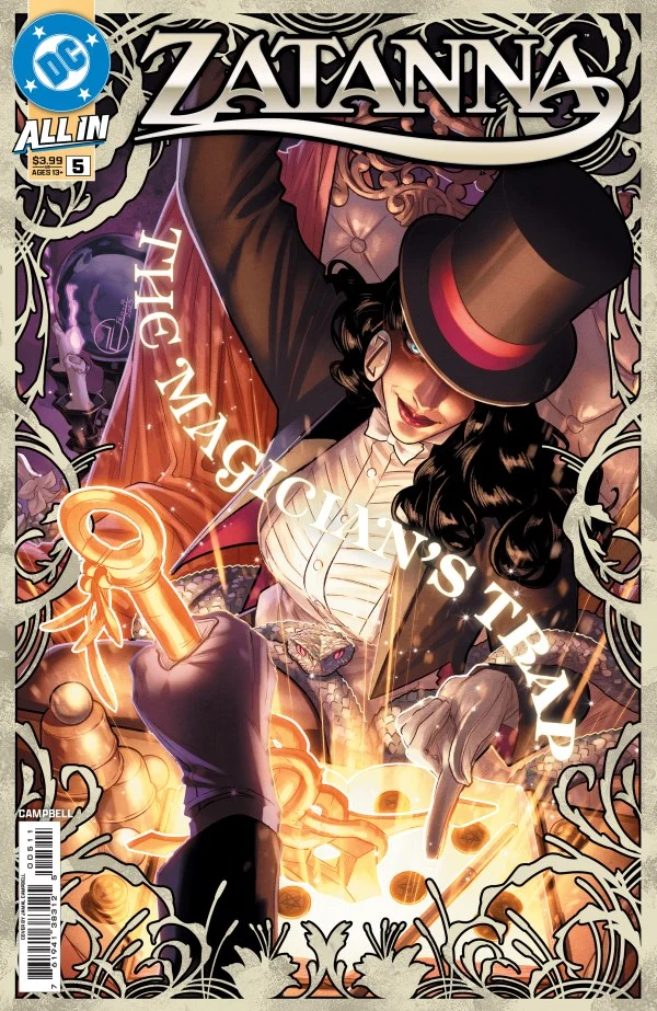 Zatanna #5 [sur 6] DC A Jamal Campbell 06/18/2025