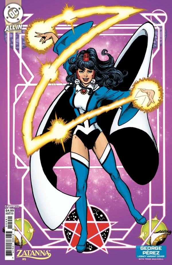 Zatanna #5 [sur 6] DC D George Perez Legacy 06/18/2025